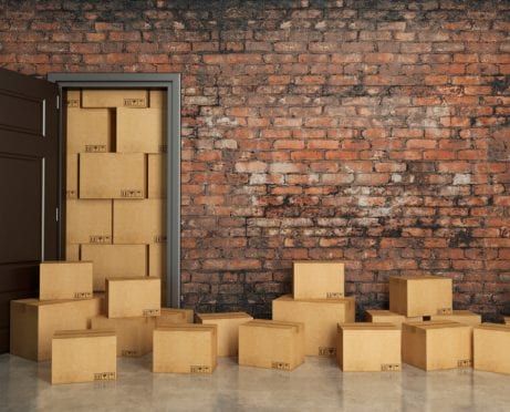 We Share Our Apartment with Cardboard Boxes