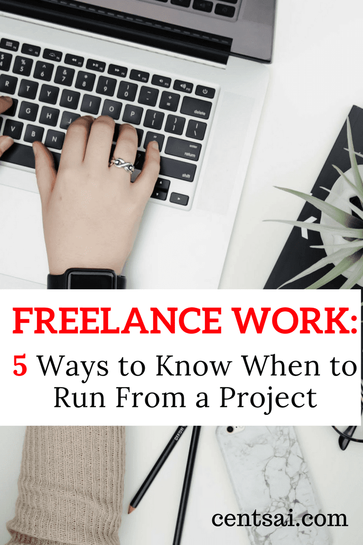 Freelance work is often grueling, but sometimes things may go too far or a client may ask too much. So make sure you know when to say "no."