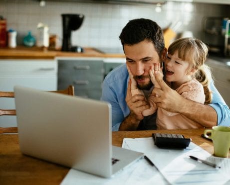 The Work-From-Home Dad: When Bucking Convention Makes Financial Sense