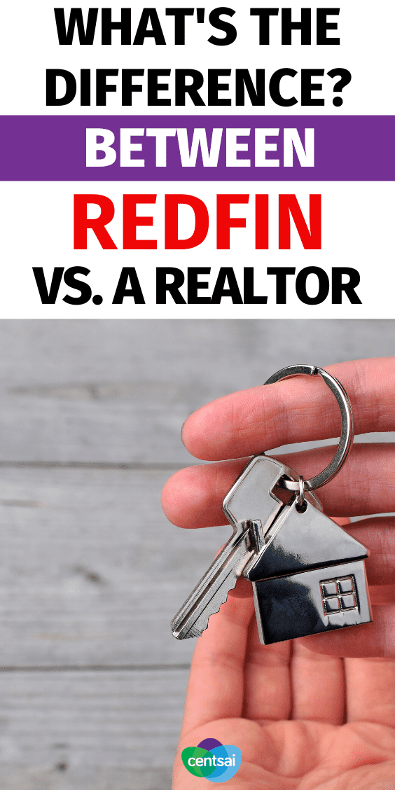 What are the main differences in buying and selling a home with online real estate brokerage Redfin vs. an actual realtor? Find out here! #CentSai #Investment #Realestate #Redfin #realtor #realestatemarketing