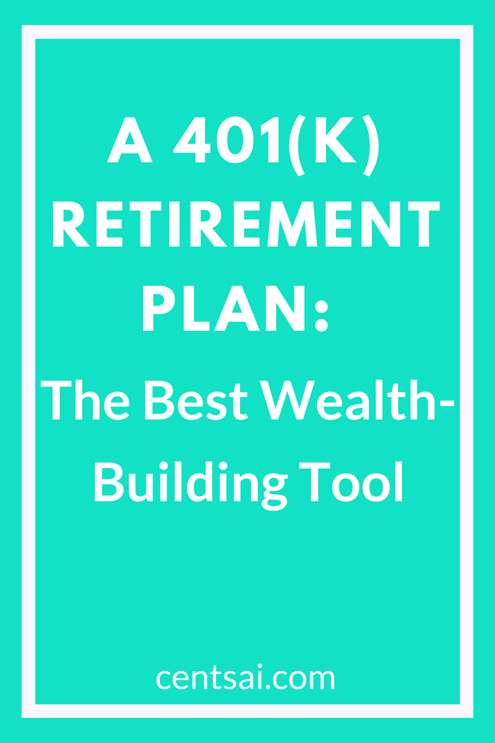 A 401(k) Retirement Plan: The Best Wealth-Building Tool. Do you have a 401(k) retirement plan? Do you make regular contributions to it? You should! There are some surprising benefits. #retirementplan #401k
