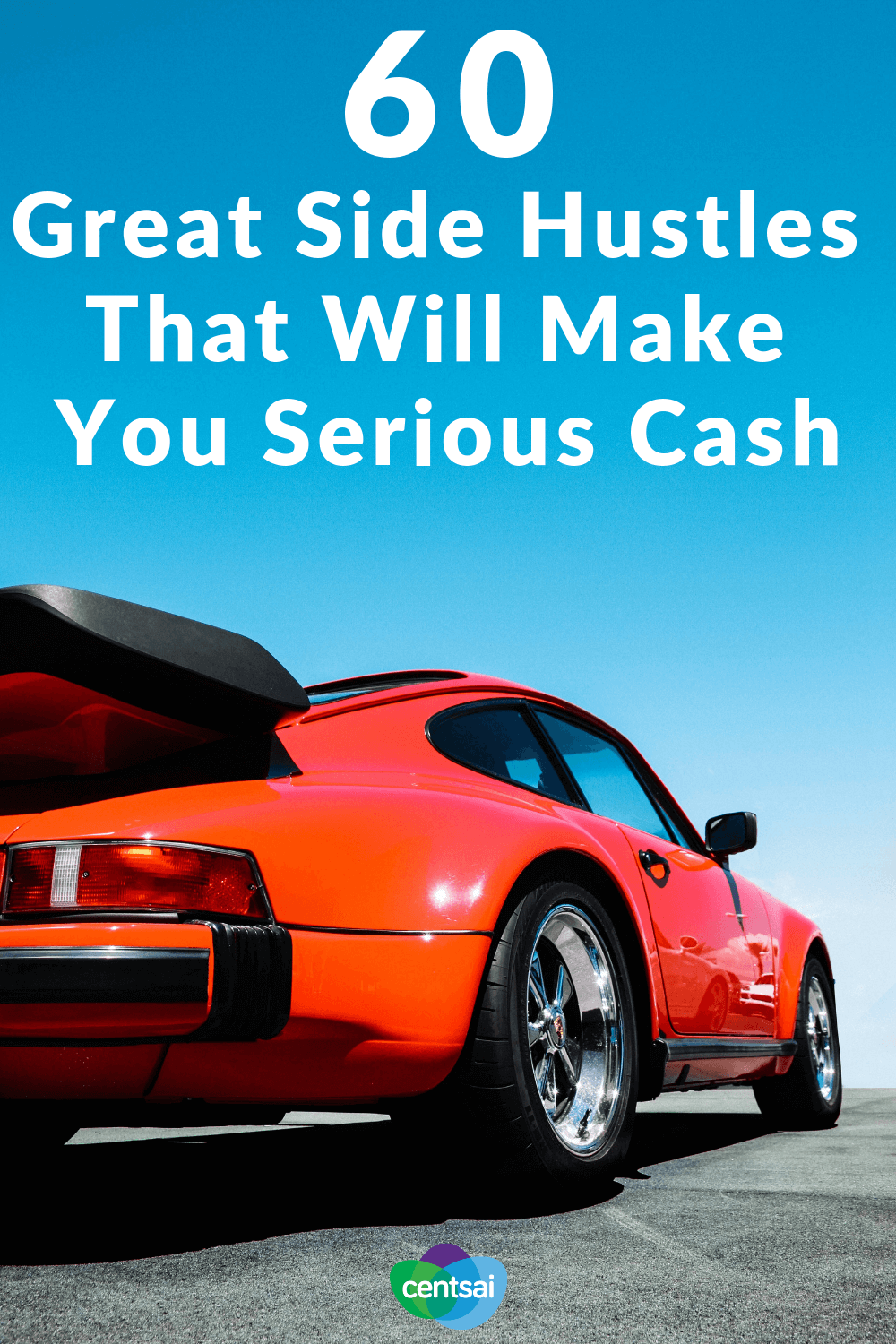 60 Great Side Hustles That Will Make You Serious Cash. Ever wish you had a little extra money? You don't have to sell your dog to get it. Check out these great side hustle ideas and get your moneymaking mojo on. #sidehustle #makemoney #extramoney