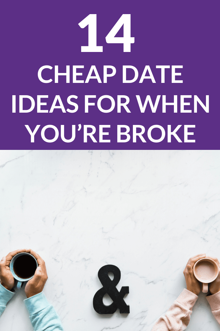 14 Fun, Cheap Date Ideas for When You’re Broke. Check out this post and learn more about frugal hacks and how being frugal. We also have fantastically frugal tips for you! #frugalhacks #frugallifehacks #frugalfun #frugalideas