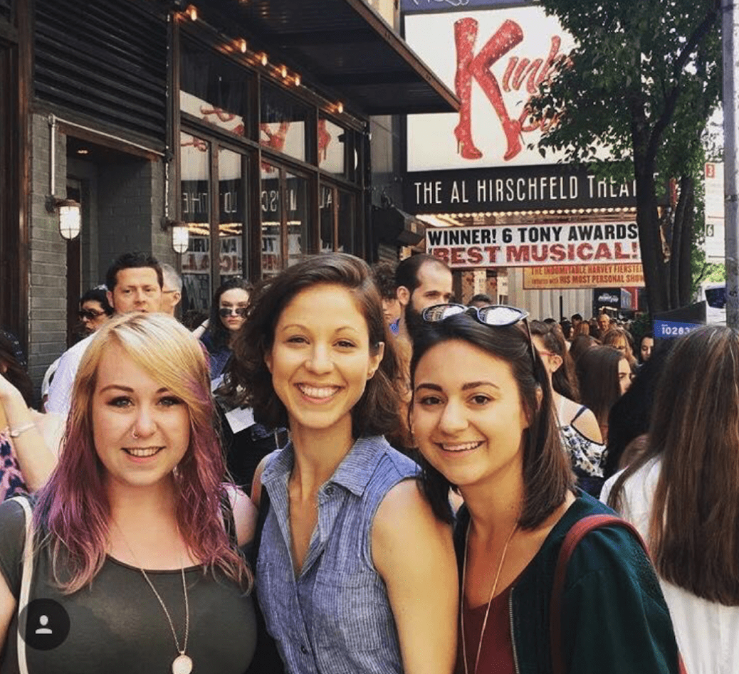 How to get cheap Broadway tickets: Kelly Meehan Brown going to see "Kinky Boots" with friends Tricia and Sarah