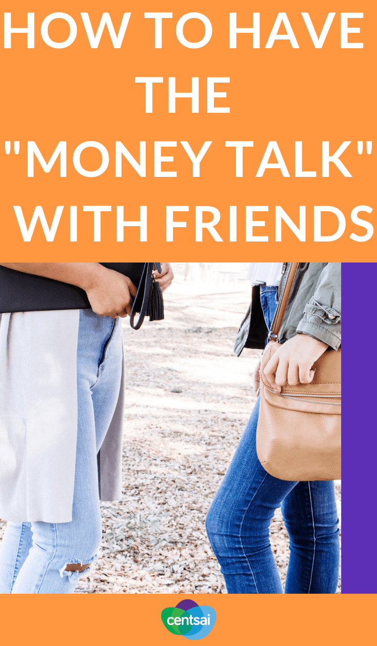 How to Have the "Money Talk" With Friends. We know, having money conversations with your friends is awkward, but it's vital to your financial health. Learn how to broach the subject. #moneytalk #moneytips #friends