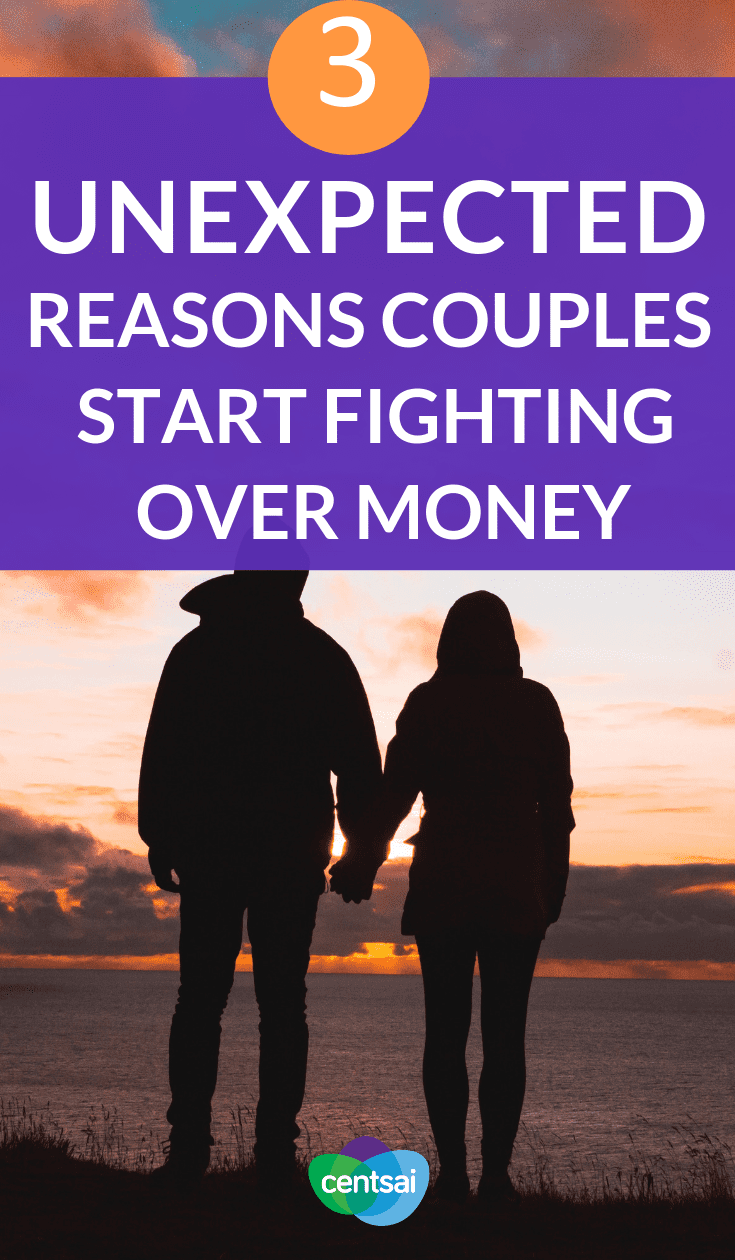 3 Unexpected Reasons Couples Start Fighting Over Money. Couples often find themselves fighting over money, but are finances the real problem? Learn what experts think the real causes may be. #marriage #relationships #moneyproblems