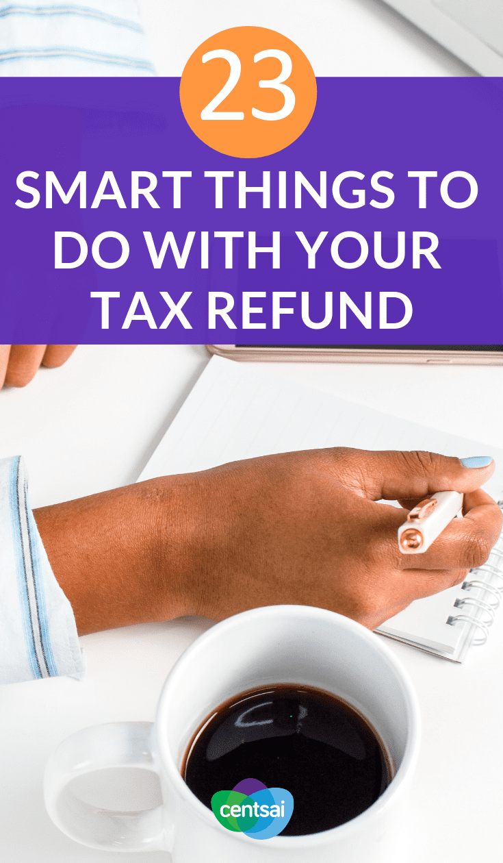  23 Smart Things to Do With Your #TaxRefund. Does the IRS owe you money this year? Check out these amazing ideas for your tax refund that will let you have fun without breaking the bank. #taxrefundtips #taxtime #taxestips #taxes