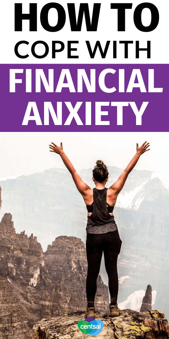 Is financial anxiety a struggle for you? You're not alone. Check out how one woman learned not to stress about money. #financialliteracy #financialplanning #financialindependence #CentSai #finanxialanxiety