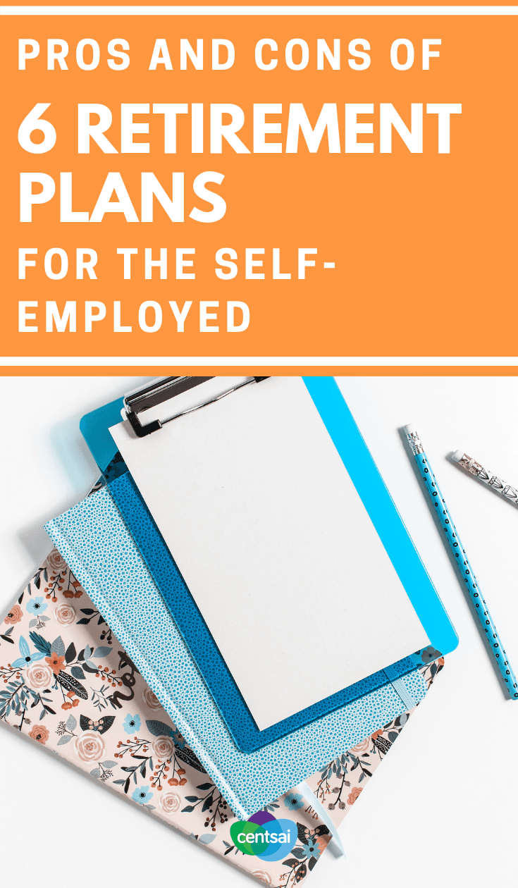 Pros and Cons of 6 #RetirementPlans for the #SelfEmployed. It's tough to save for the future when you work for yourself. But we found the best retirement plans for self-employed people. Check 'em out. #savingtips #savingmoneytips #savingmoney #savingsplan