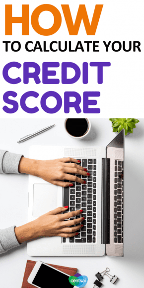  Credit scores are calculated using a formula based on your credit history. Each part of your credit history is weighted differently. Check out how to build your credit fast. #CentsaiEducation #creditscore #howtofixyourcredit #buildcreditscore