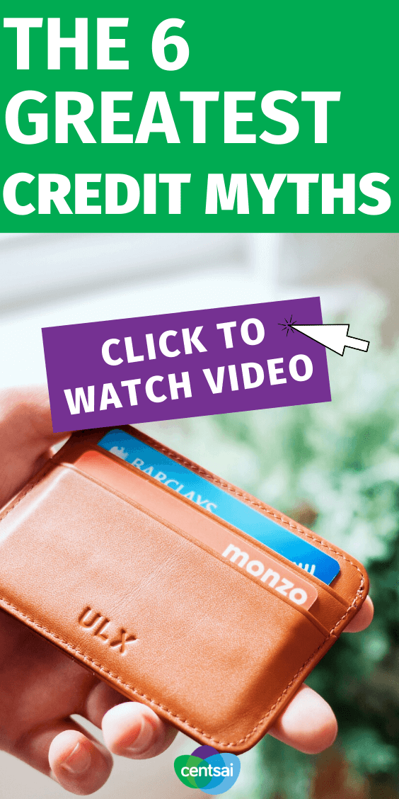 There is a lot of misinformation when it comes to credit. Let this video help you to debunk the top myths surrounding credit. #creditcard #CentSai #hacks #myths #debt