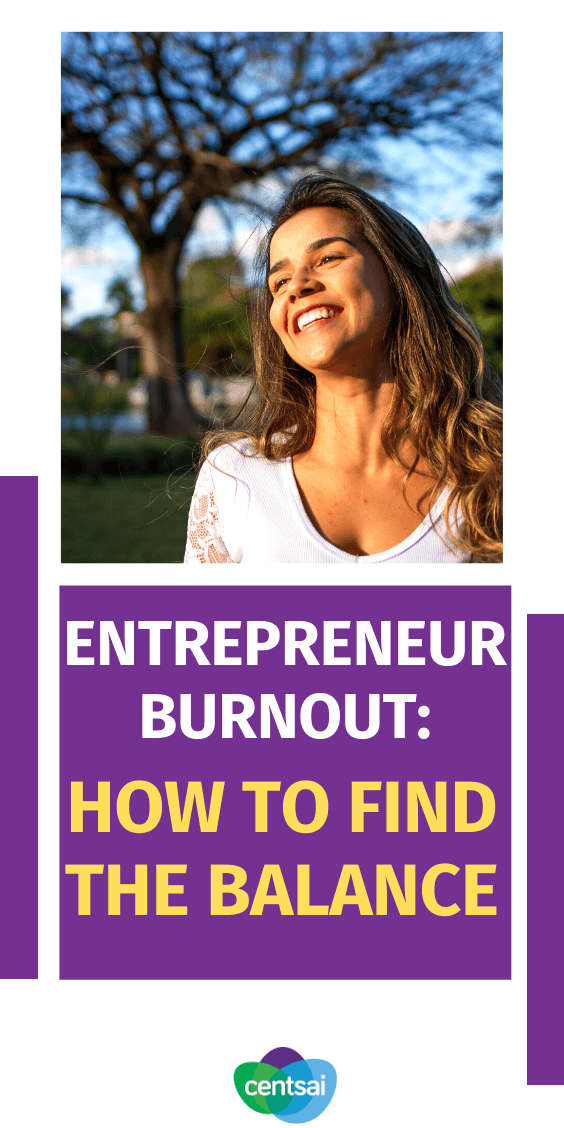 Stressed about your small business? Avoid entrepreneur burnout and enjoy work-life balance with these keys to running a successful business. Check out these business tips. #inspiration #CentSai #entrepreneurideas #business